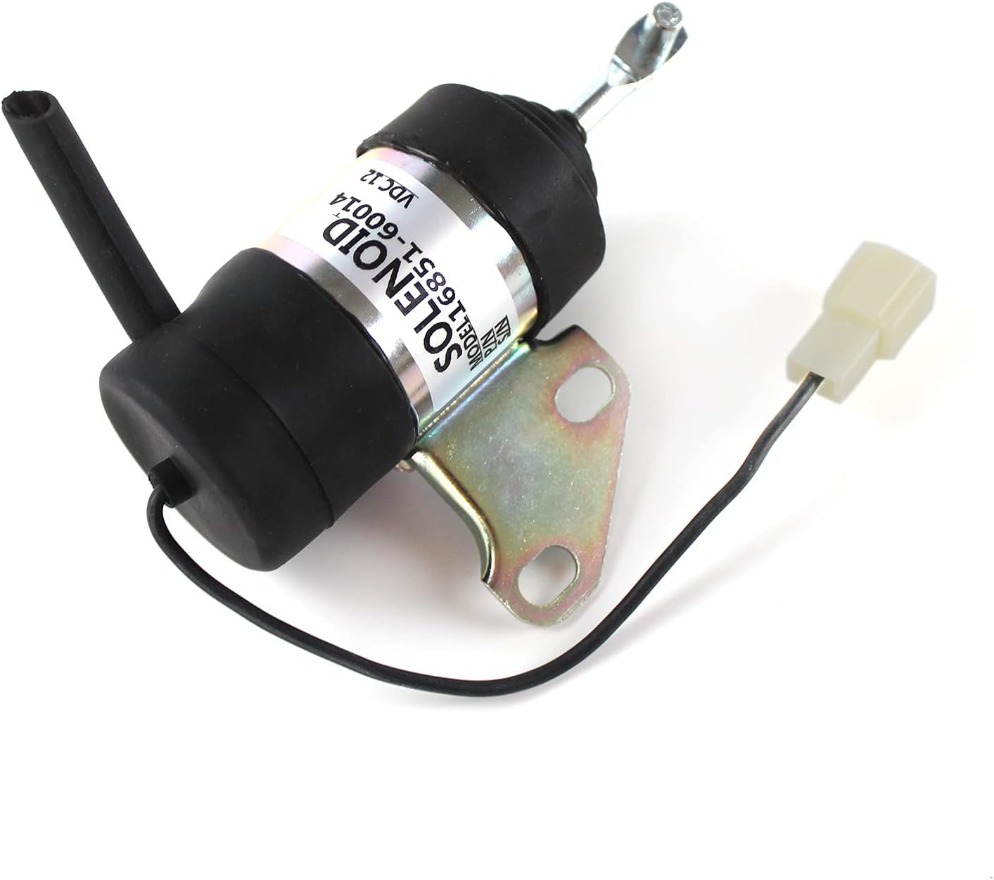 16851-60011 16851-60012 16851-60013 16851-60014 16851-60015 12V Fuel Shut Off Stop Solenoid Valve 052600-4530 6670776 for Kubota Z482 Engine Tractor B7410D BX1500D RTV900G