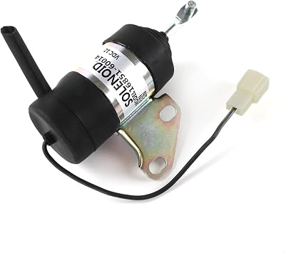 16851-60011 16851-60012 16851-60013 16851-60014 16851-60015 12V Fuel Shut Off Stop Solenoid Valve 052600-4530 6670776 for Kubota Z482 Engine Tractor B7410D BX1500D RTV900G