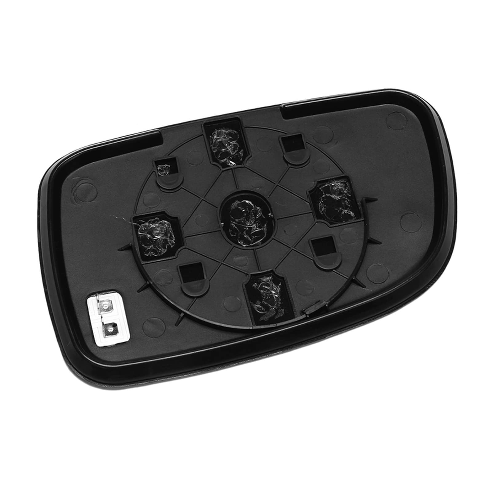 Vetro Specchio Retrovisore Sinistro Elettrico Riscaldabile Per Fiat Bravo (2007+), Lato Guida, Azzurrato