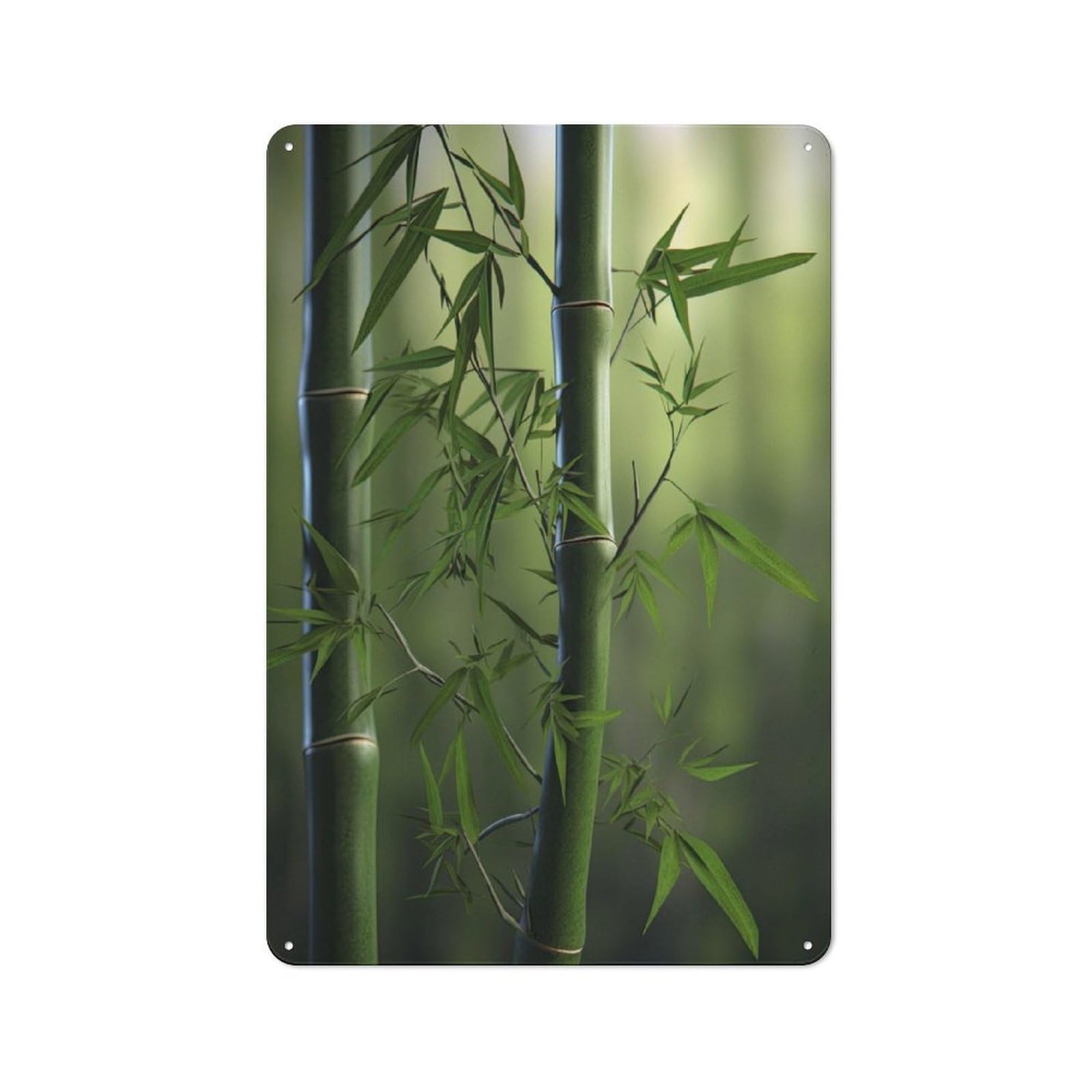 Junmoney Lost In A Bamboo Forest 30X20cm Retro Metal Sign With For Man Cave Or Games Room, Tin Sign Wall Decor For Games Rooms And Man Caves