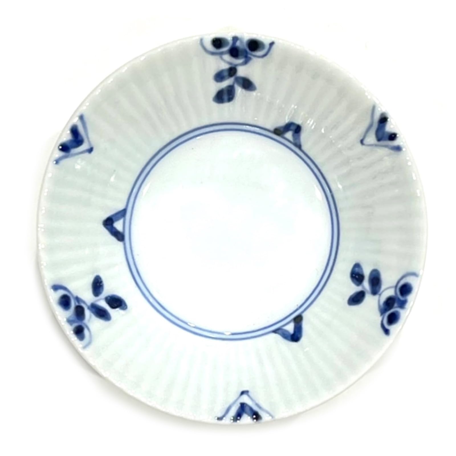 Arita Porcelain Small Bowl, Hand-Drawn Floral
