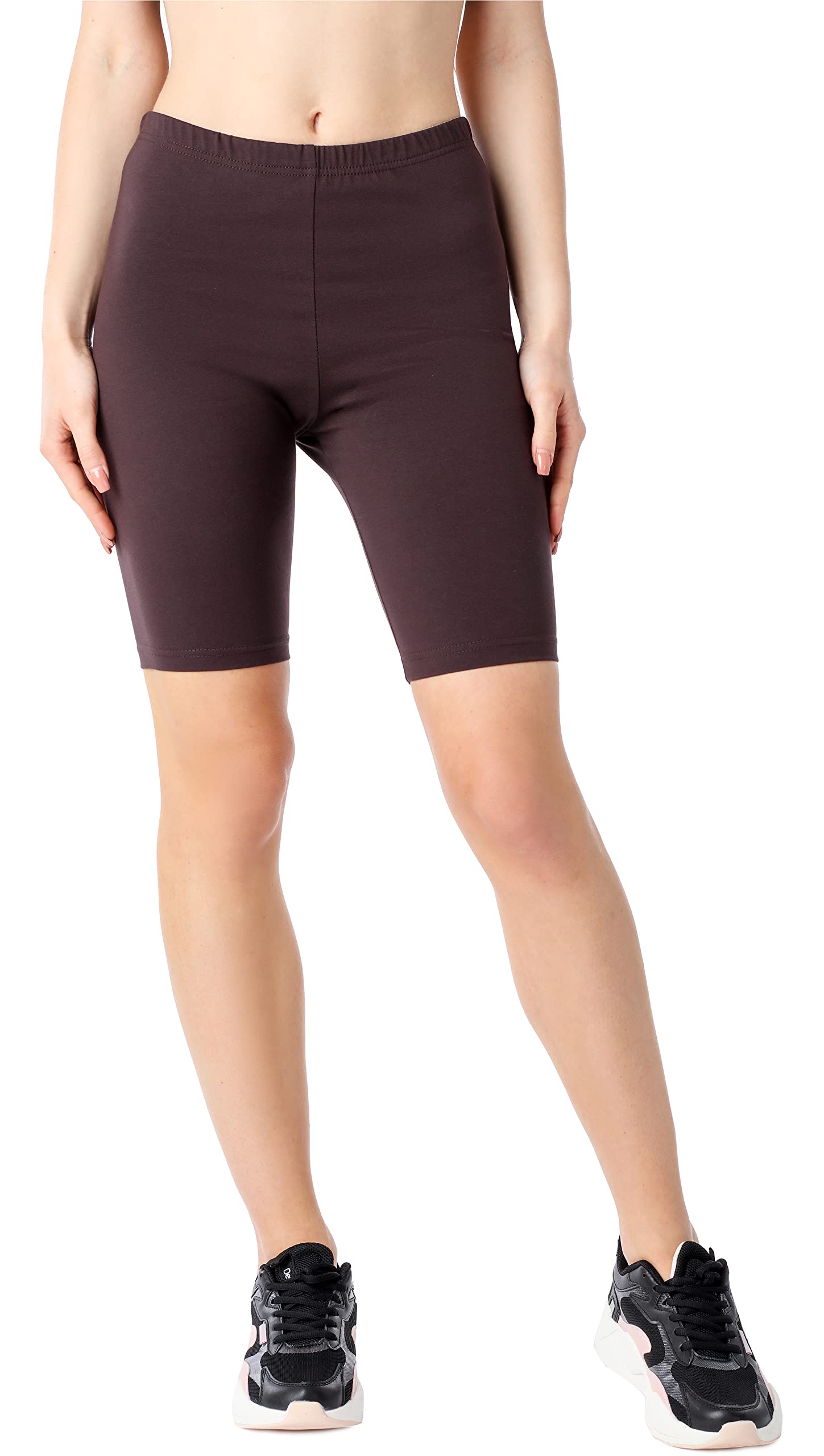 Bellivalini Damen Kurze Leggings aus Bio-Baumwolle BLV50-185