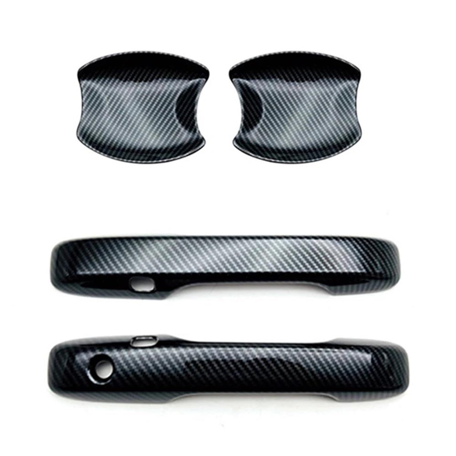 Yytemd One Color Rhd Car Front Door Handle Cover Trim Sticker Bowl For Hrv For Vezel 2021-2022 Chrome