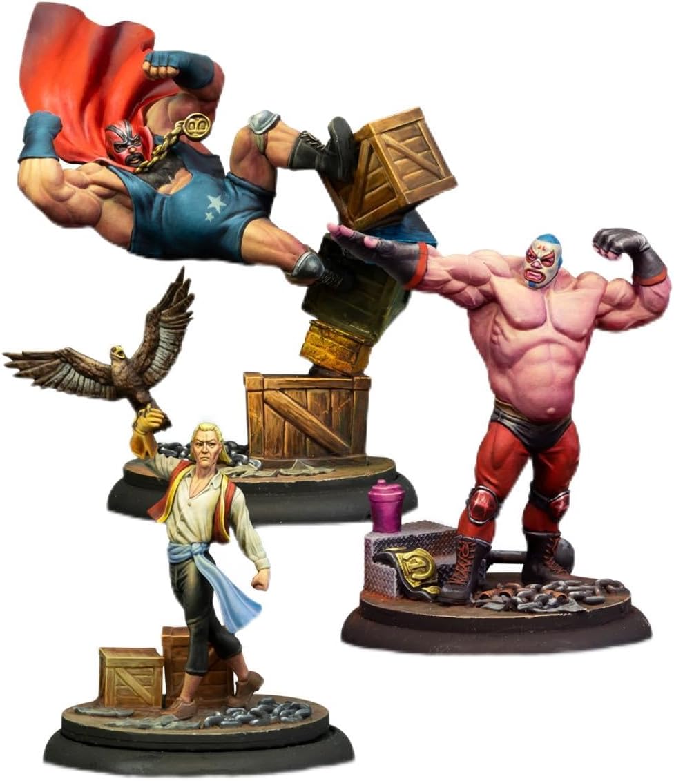 Knight Models - Batman Miniature Game: Bird & Wrestlers