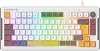 Everest KB-75 Smooth BeyazGriSarı RGB aAydınlatmalı Q Membrane Oyuncu Klavyesi