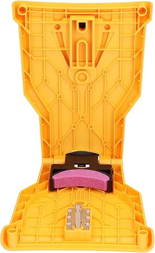 Miniatura 6 de Sacapuntas de motosierra, herramienta de afilado rápido de sierra de cadena práctica fija para trabajadores para exteriores