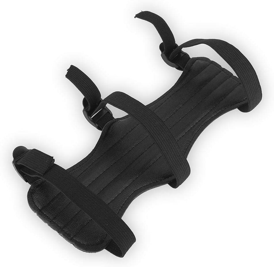 Amazon.co.jp [VGEBY1] アーチェリーアームガード シューティング保護ギア 前腕保護 伸縮性 調整可能 耐久性アーチェリー