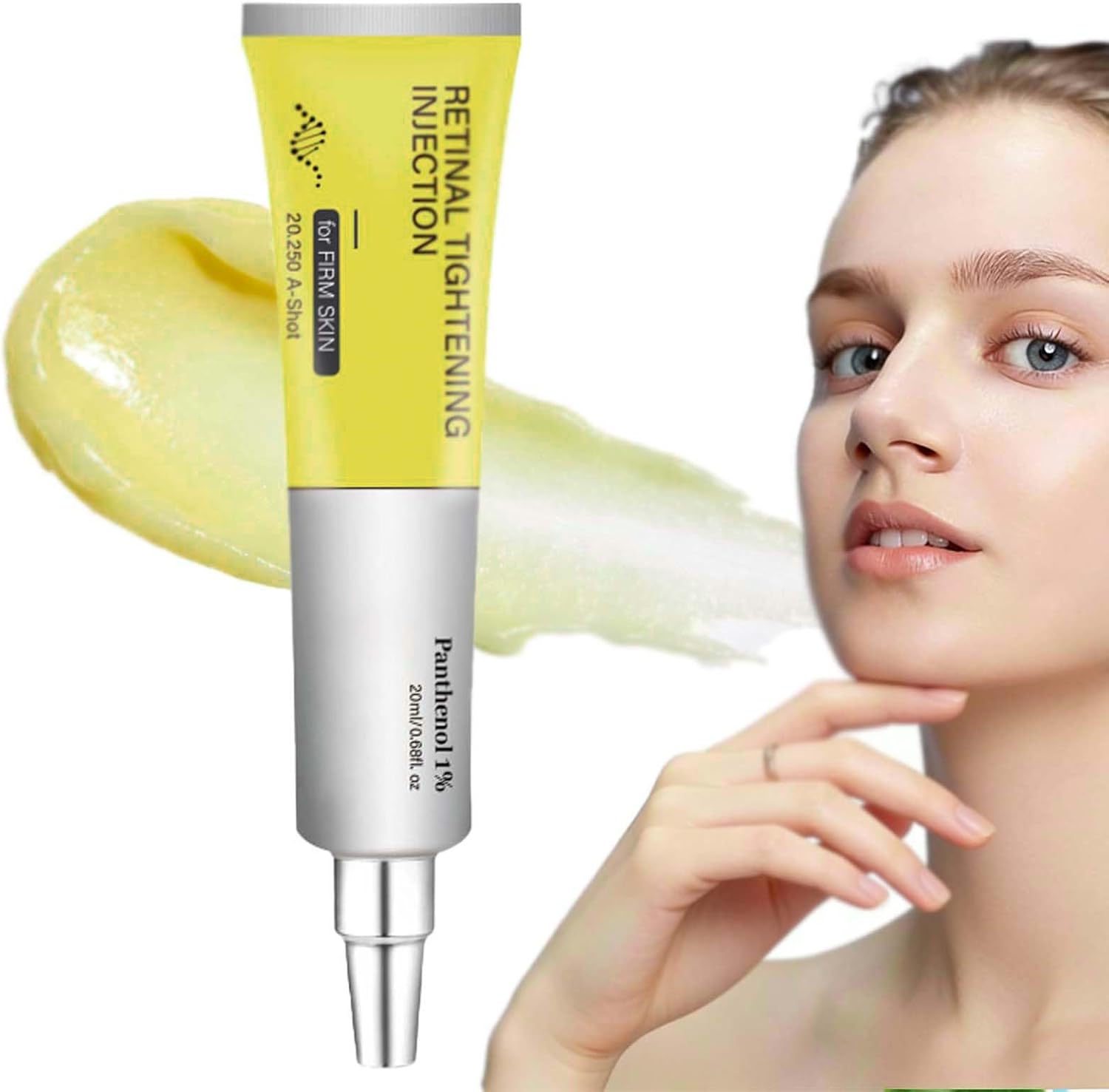Retinol Face Serum Anti-Aging Booster, Tightening & Firming Facial Serum with Collagen Boost, Fades Fine Lines & Wrinkles, Hydrating for Dry Skin