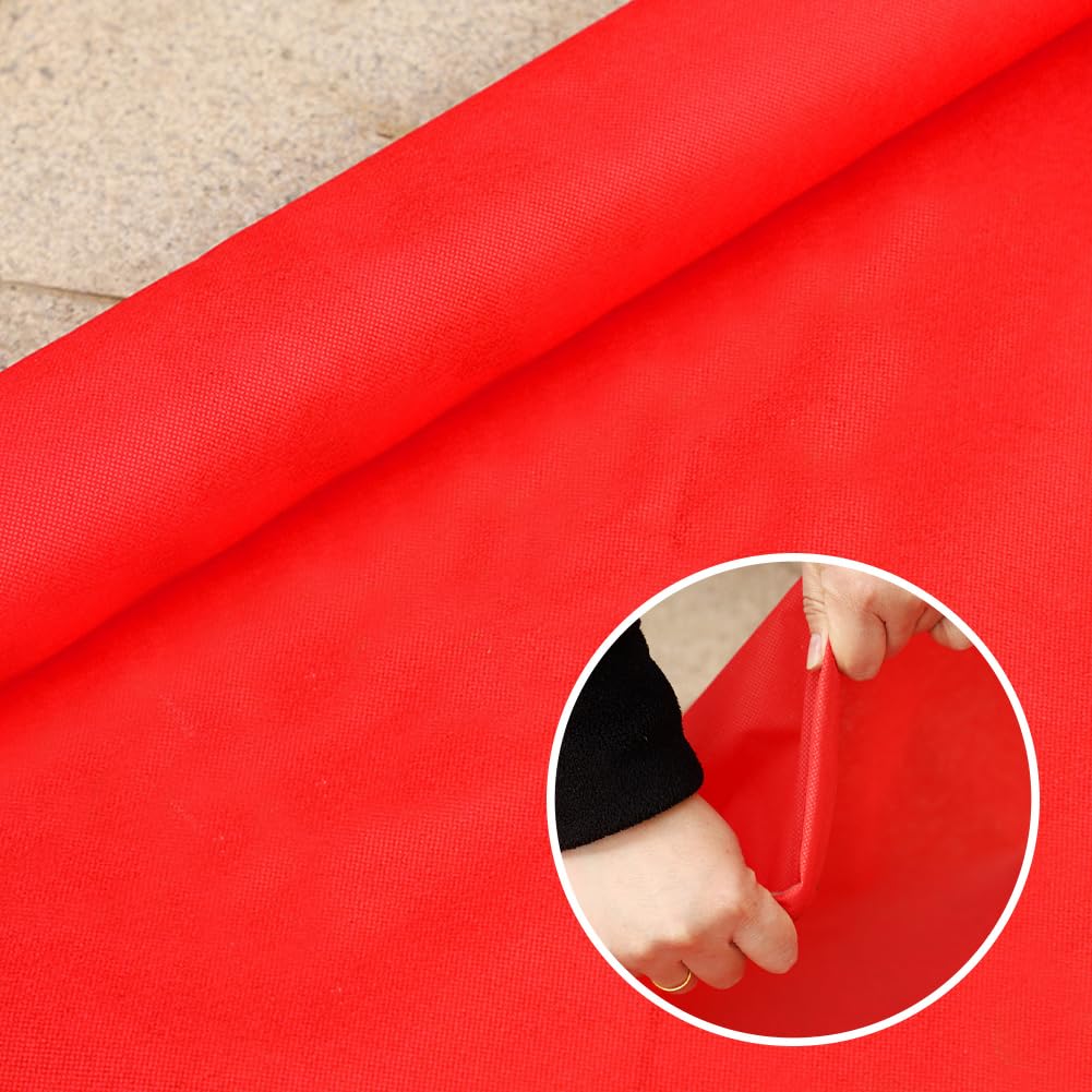 Tapis Rouge De Studio De 10 Mètres, Tapis D'Événement, Mariage, VIP, Antidérapant, Réception, Foire, Long Pour Fête, Cérémonie, Décoration