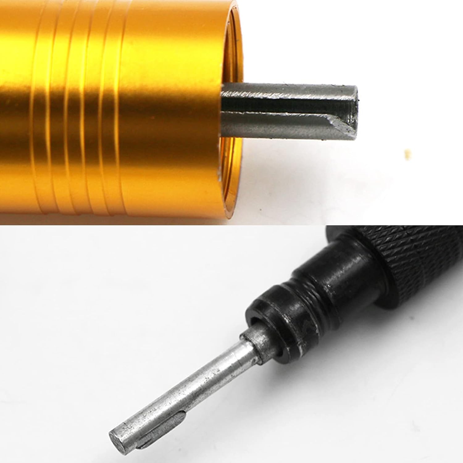 Rotary Grinder Attachment Flexible Shaft With 0.3-6.5mm Drill Chuck Handpiece For Power Electrics Drill