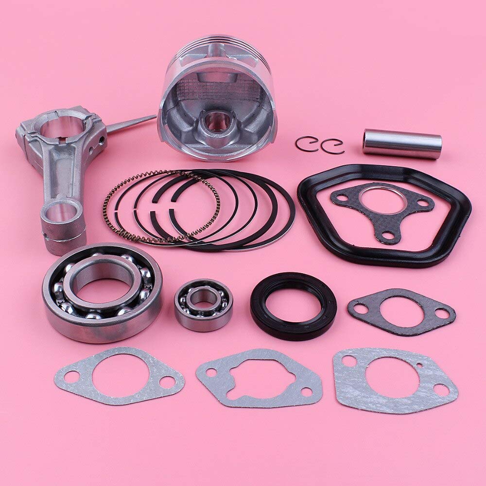 Juego de juntas de sello de aceite de cojinete de cigüeñal de anillo de pistón de 88mm para Honda GX390 13HP GX 390, pieza de motor de cortacésped generador