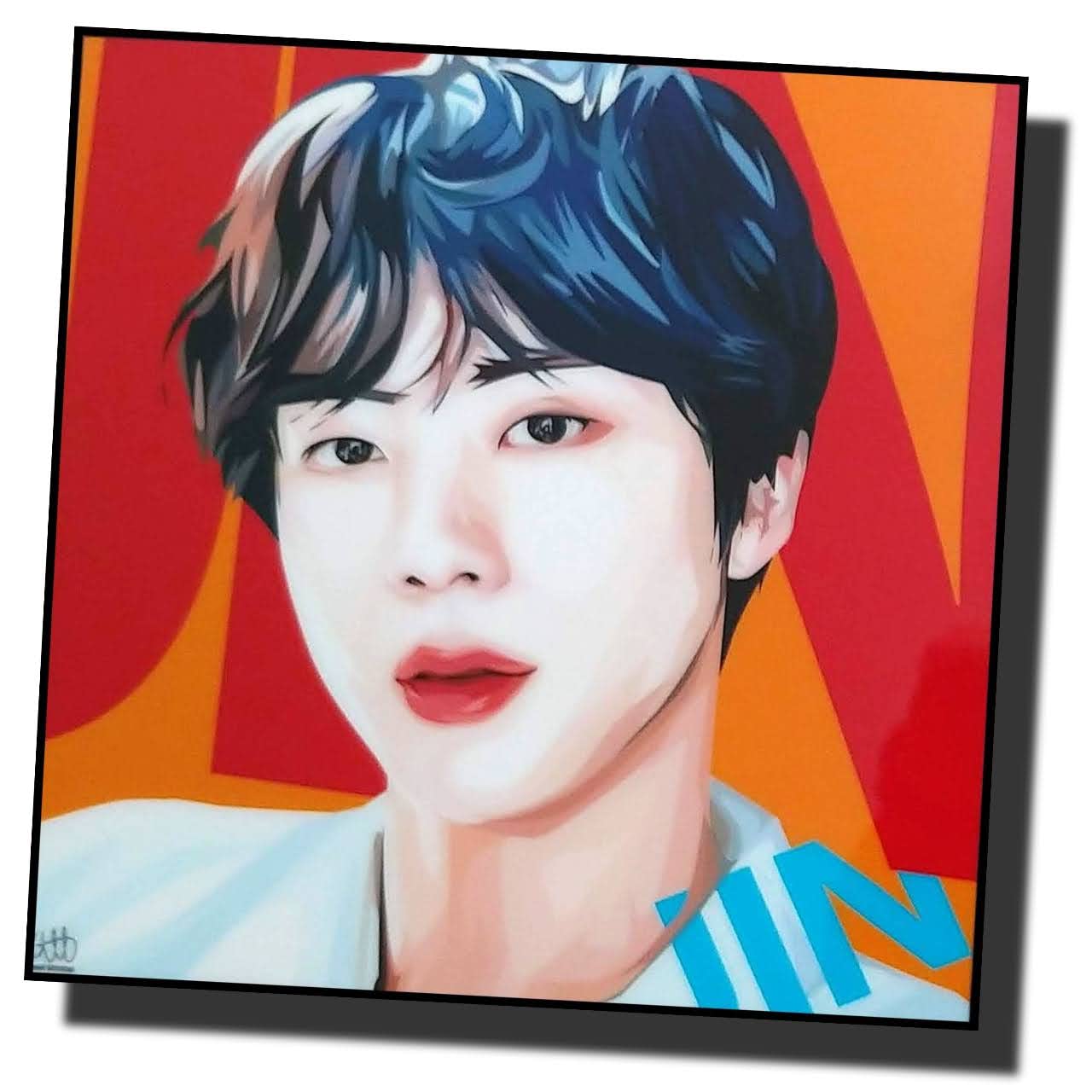 防弾少年団(BTS) - 【本人直筆】BTSジンサイン入りパネル 防弾少年団(BTS) - 防弾少年団 サイン 直筆 ジン ポストカードの