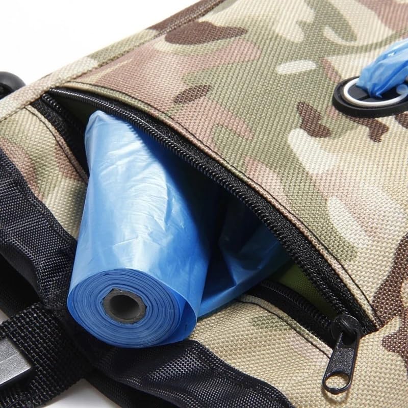 Pochette de collation de dressage de chien portable Sac de taille de dressage de chien Sac de collation de récompense for chien Pochette de collation de promenade de chien Sac de taille de récompense