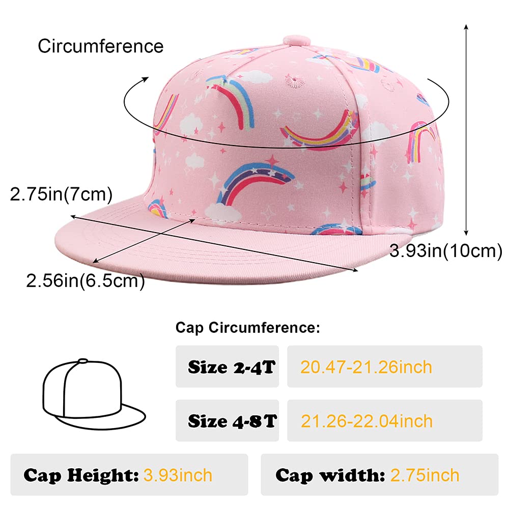 Pesaat Summer Baby Baseball Caps Toddler Sun Hat for Boys Girls Adjustable Kids Trucker Hats — view 6