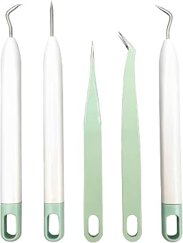 Craft Vinyl Weeding Kit,Precision Craft Tools Set,Weeding Kits,for Cricut/Silhouette/Siser/Oracal 631 651 751 Vinyl ... B083W1831B