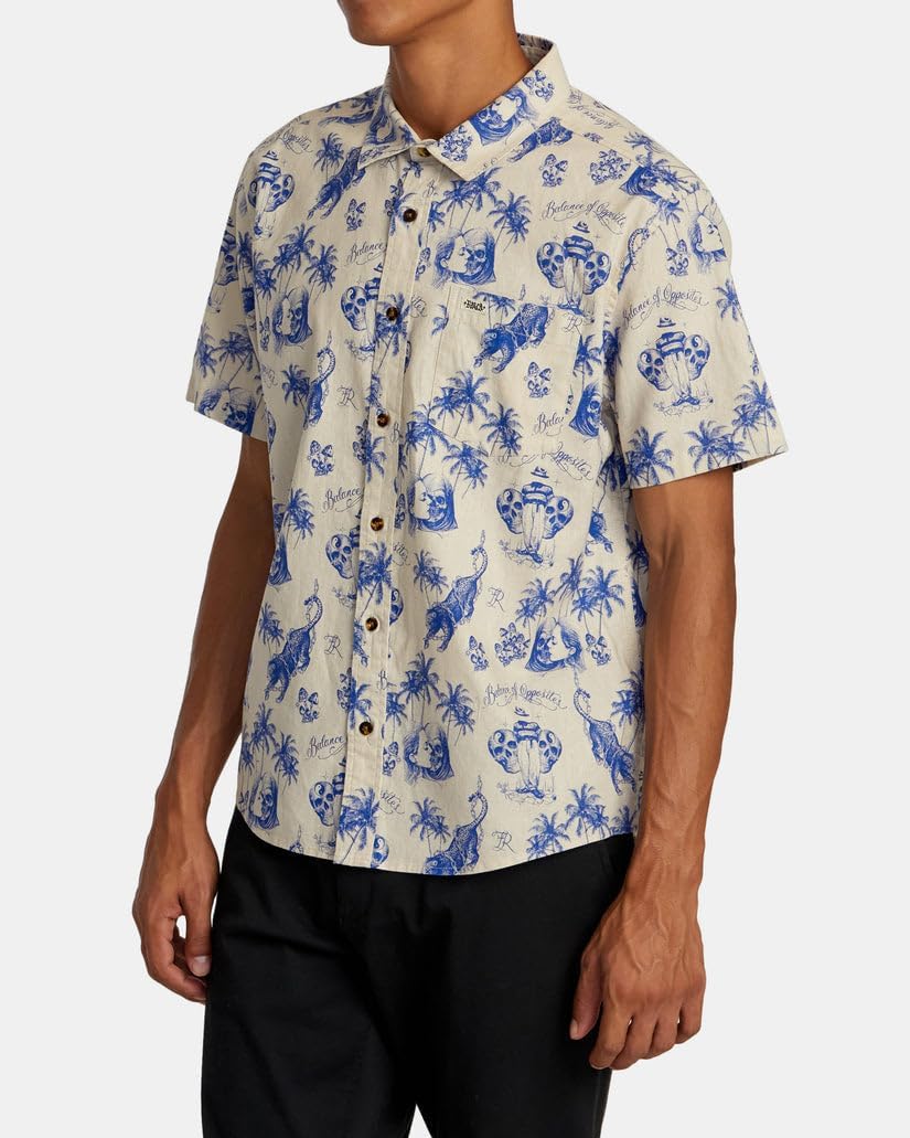 RVCA Chefs Kiss Shirt - Natural