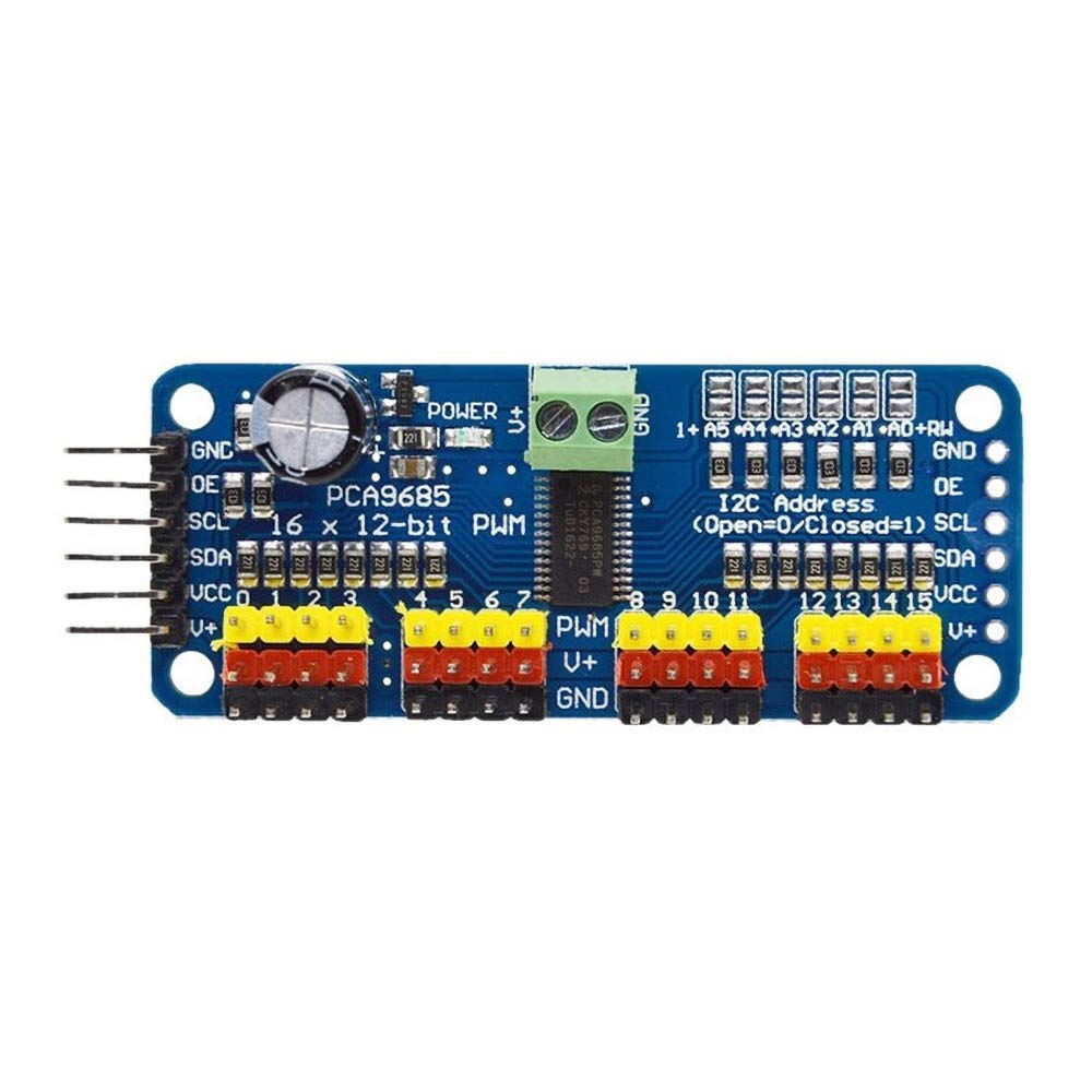 Honana16-CH Servo Motor Controller/PWM Servo Driver Board for Robot Relays Industrial Scientific