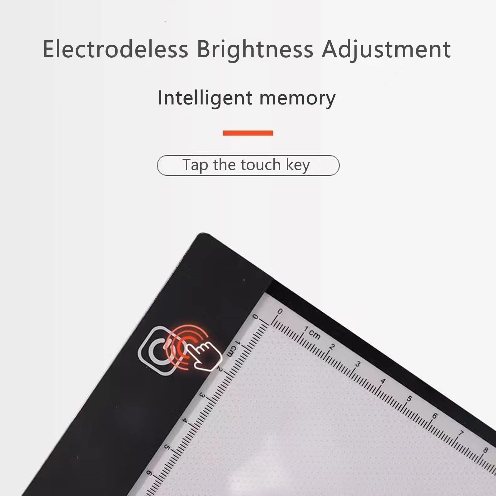 Tablette Lumineuse Meichoon A3 LED - Pour Dessin, Diamond Painting Et Diapositives - Gradation Sans Électrode