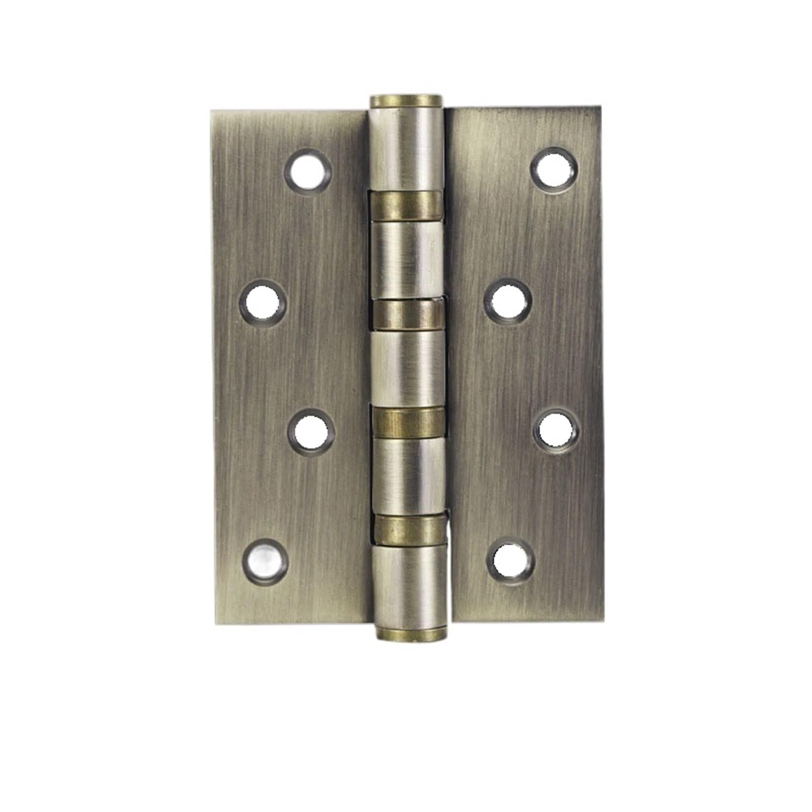 Lsnnmu Color 02 6 Pcs Stainless Steel Mute Hinge Room Door 4 Inch Bearings Hinges 3Mm Thick Heavy Doors Strong Load Bearing For Door(Color 02)