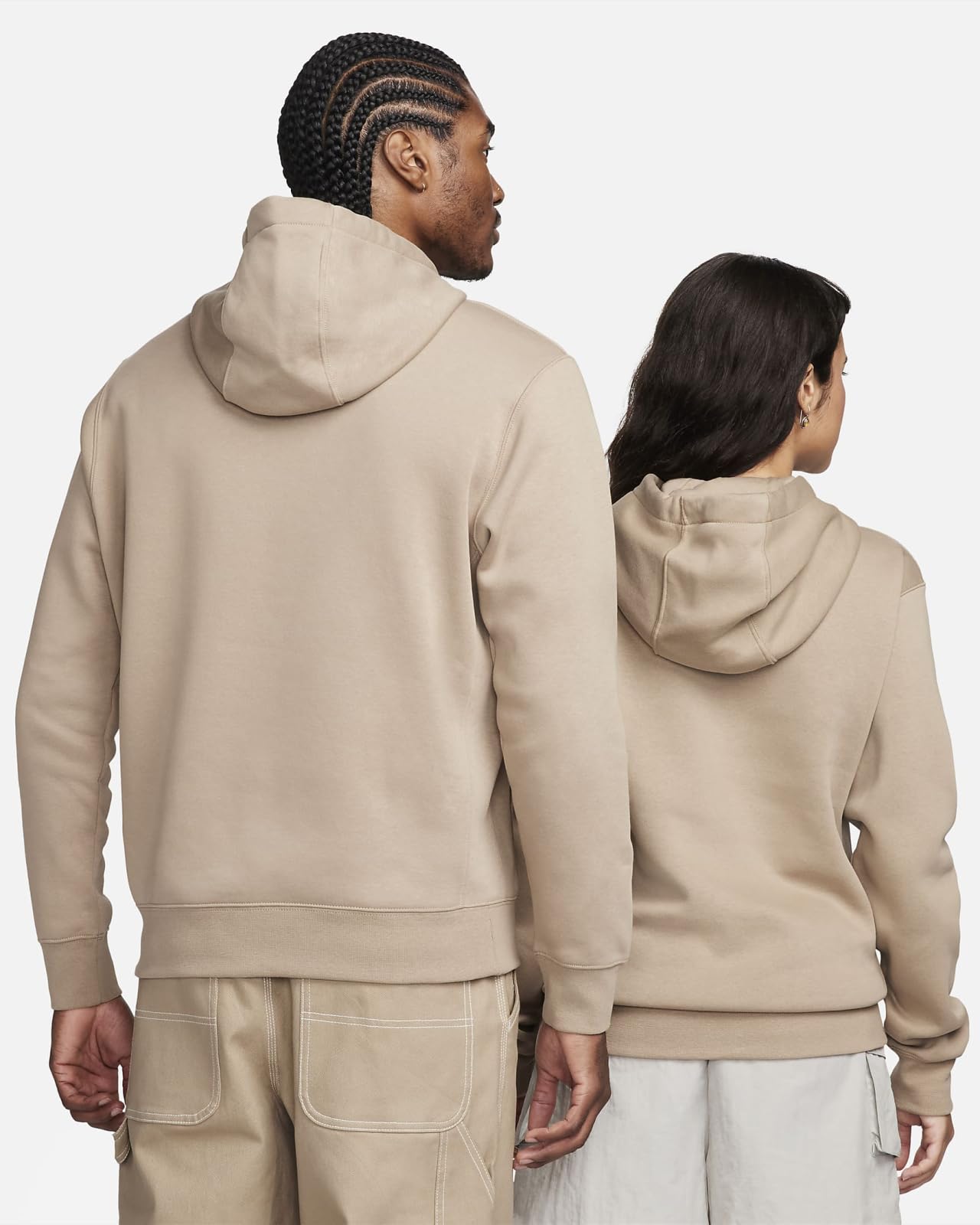 NIKE M NSW Club Hoodie Po BB Top de Manga Larga con Capucha para Hombre
