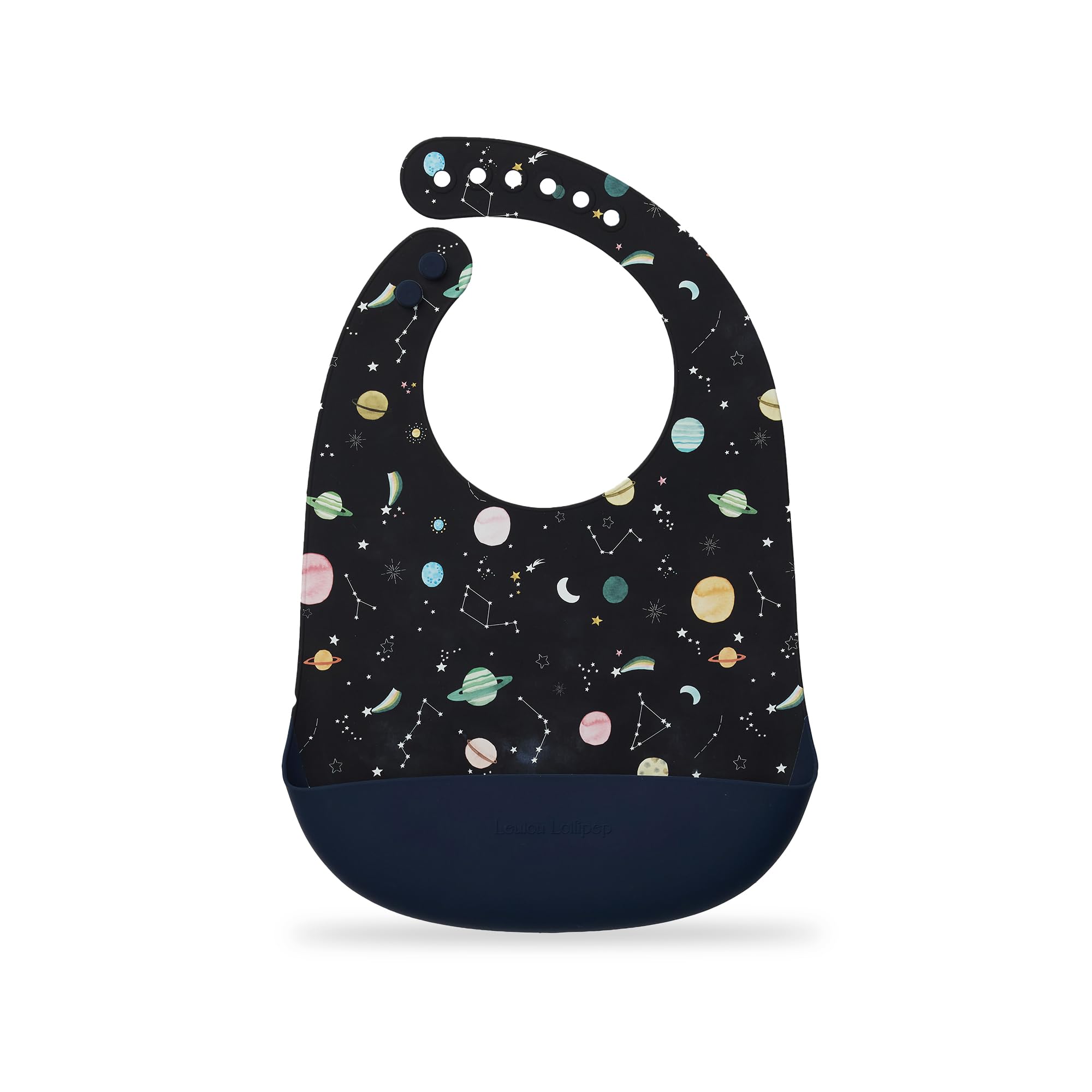 Loulou Lollipop Soft Silicone Feeding Bib