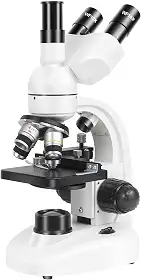 Microscopio, Microscópio, Microscopio Profissional 5000X, Kit de Eletrônico Trinocular Profissional, óptico 5000X, Biológico, Com 2X, 10X, 25X