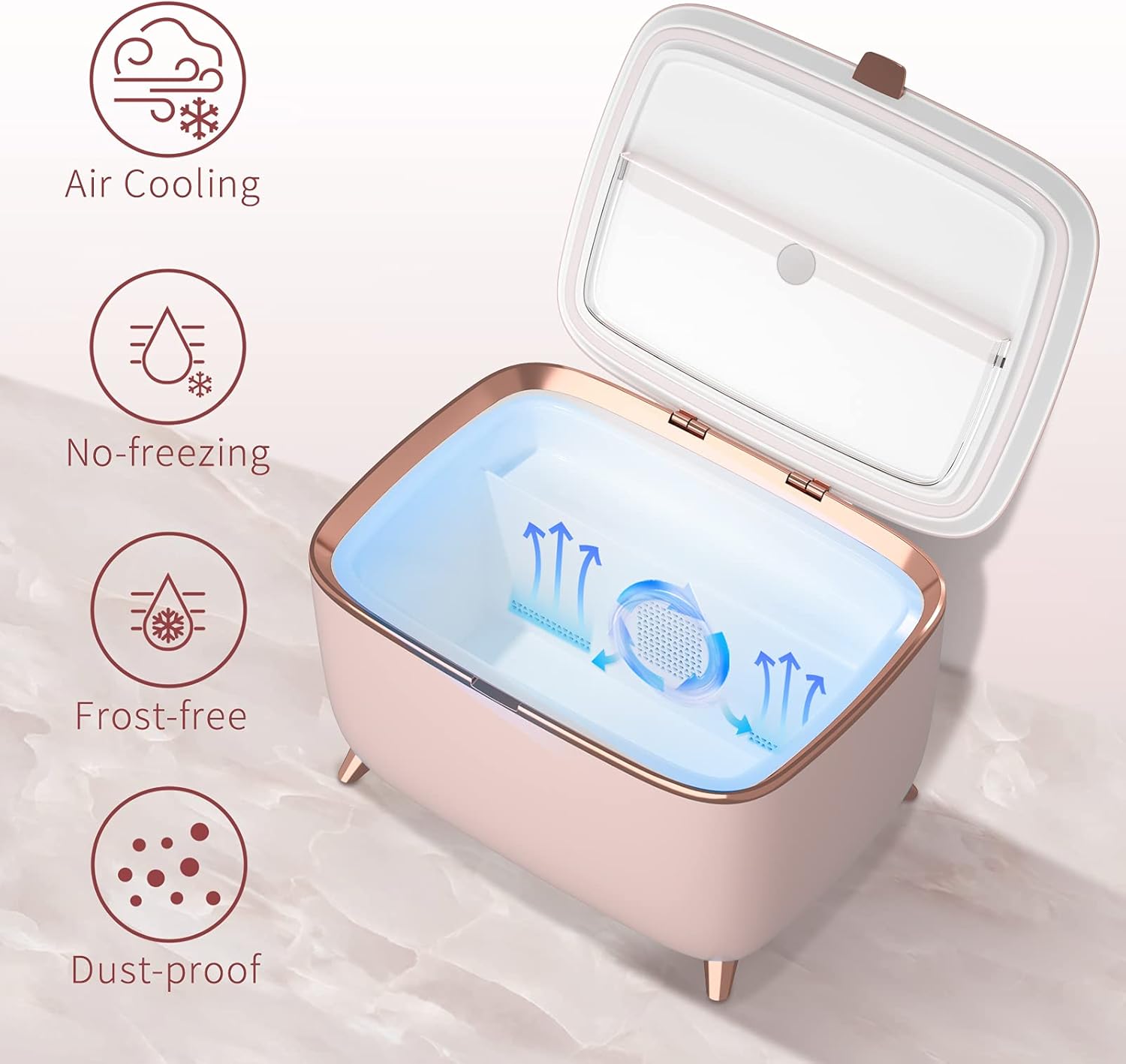Buy LVARA Smart Mini Skincare Fridge,9 Liter Portable Beauty Makeup