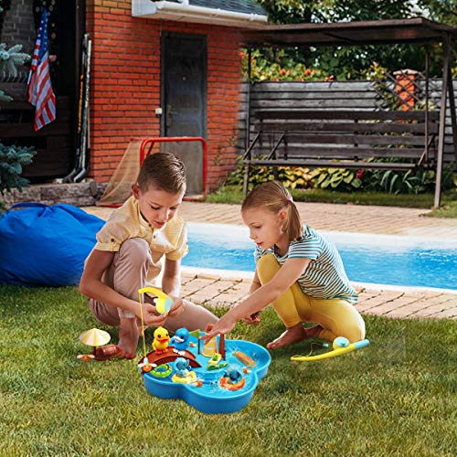 Lydaz Water Toys for Kids - Fun Bath Toys for Toddlers Boys & Girls - Imaginative Magnetic Fishing Games - Water Table Toys Gifts for 3 4 5 6 Years Old - Thumbnail 2