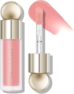 KYDA Liquid Blush, Natural Matte Finish Looking, Dewy Cheek Tint, Moisturizing Lightweight Blendable Feel, Soft Cream Face Blush, by Ownest Beauty-#01