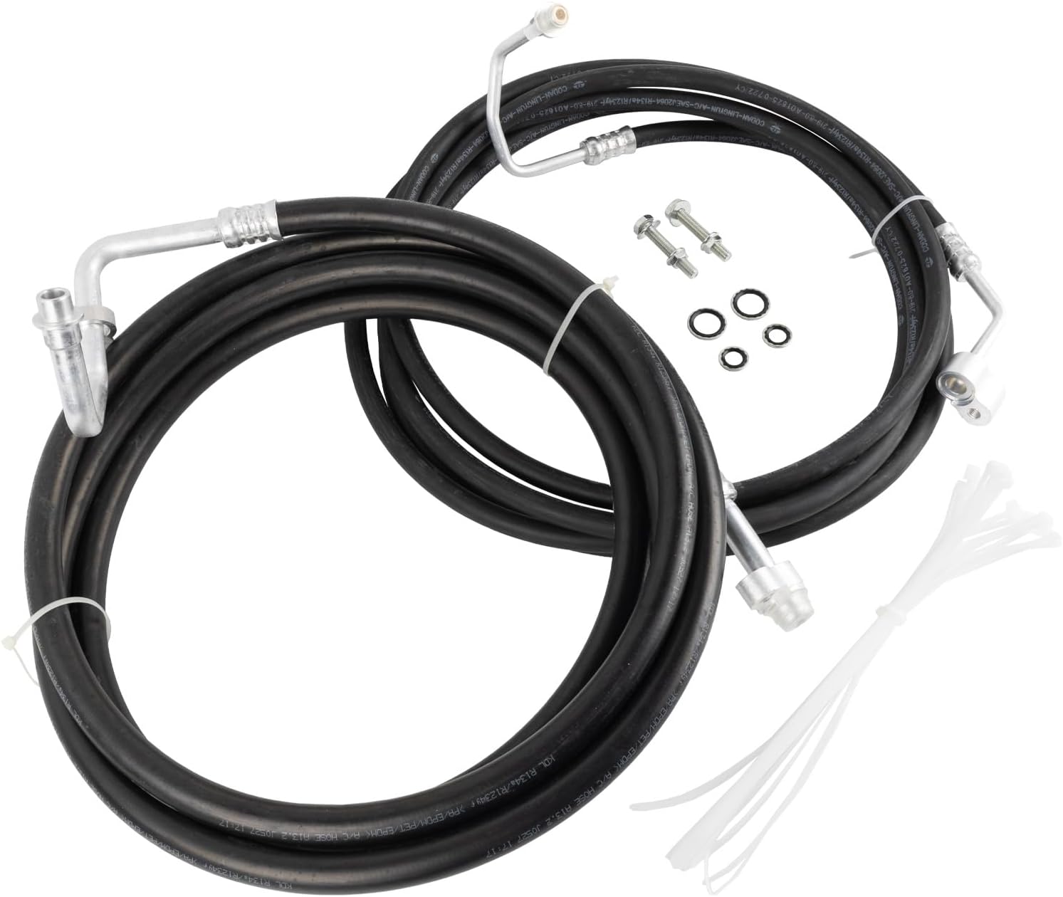 SU33468 Rear AC Lines Set, Air Conditioning Line Hoses Kit Compatible with Chevy Suburban,GMC Yukon XL, Cadillac Escalade ESV 2007-2014