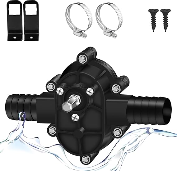 Portable Mini Electric Drill Pump Hand Drill Powered Water Pump Hand Pump Water Electric Drill