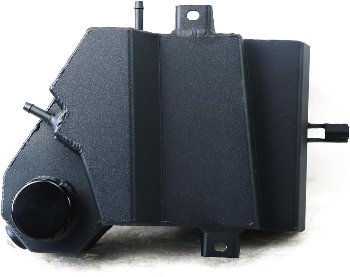 Overflow Expansion Bottle Tank Degas For 2003-2007 Ford F-250 F-350 Excursion 6.0L Powerstroke Black