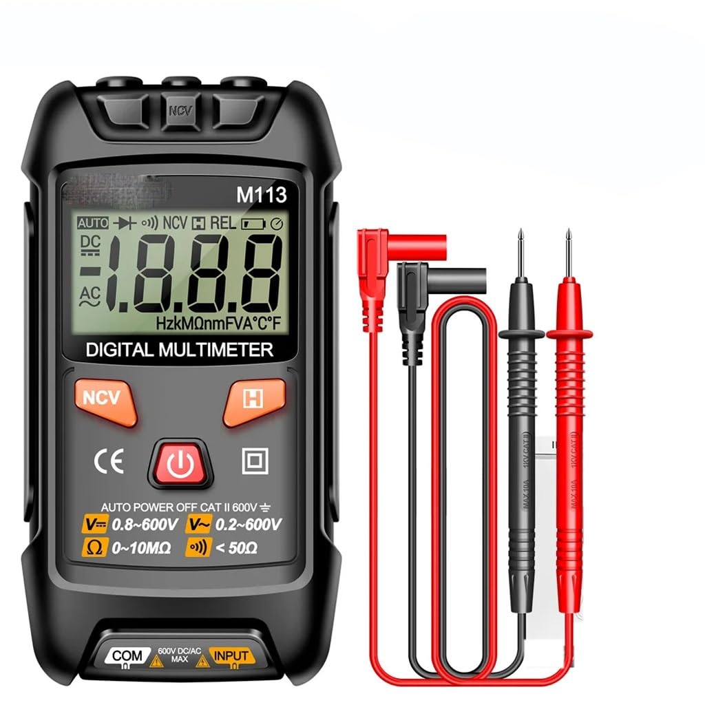 Digital Multimeter AC/DC Voltage Meter 1999 Counts Multimetro Ohm NCV Electricity Tools Measuring Instruments