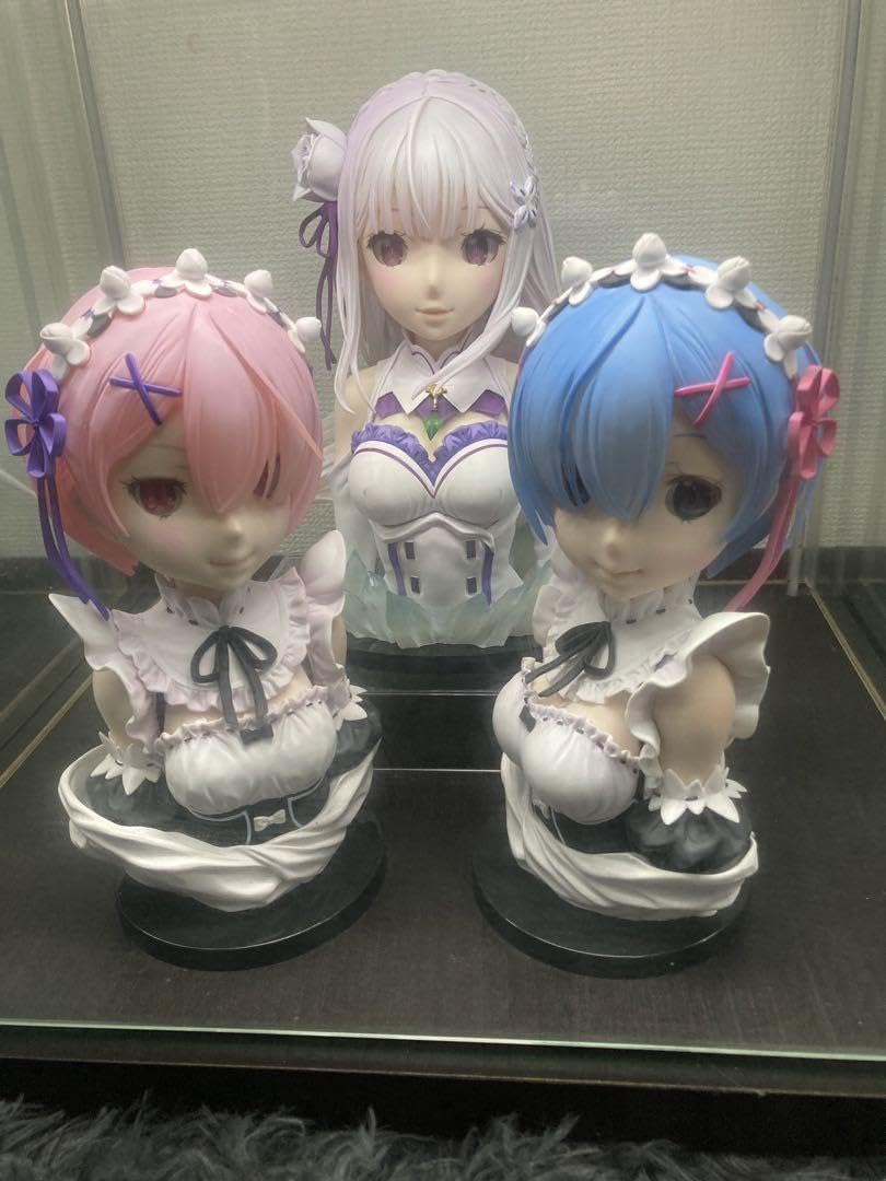 Amazon.co.jp: リゼロ アートスケールフィギュア 一番くじ レム ラム