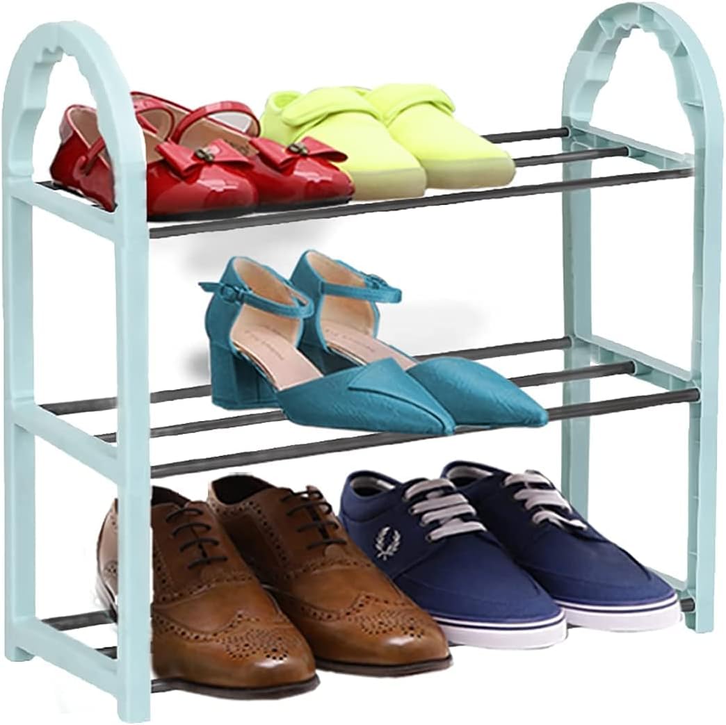 Organzy 3 Tier Shoe Rack Organizer Quick Assembly No Tools