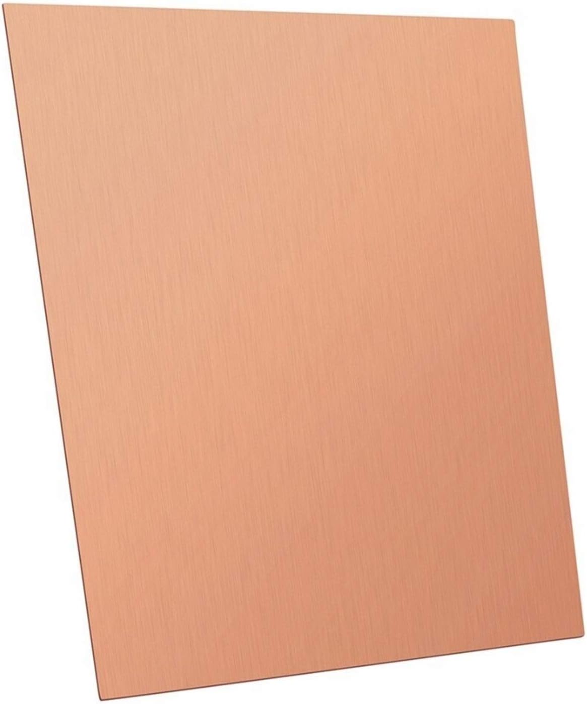 SBTRKT 1 Piece 99.9% Pure Copper Metal Sheet, 0.5mm Thick Purple Copper Foil Sheet with Gasket Heat Sink, for Soldering and Brazing