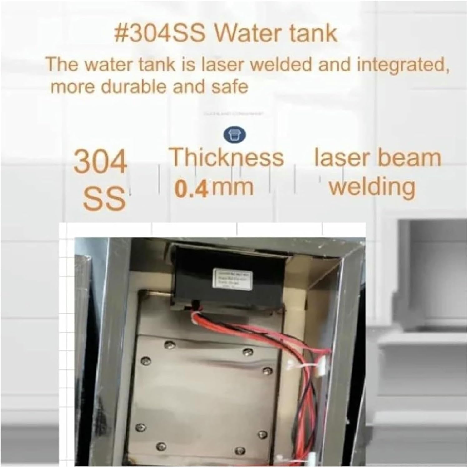 Commercial Water Boiler 20L, 2500W Instant Hot Water Dispenser with Auto-Fill, Stainless Steel & Digital Control for Office, Staff Canteen, Tea and Coffee