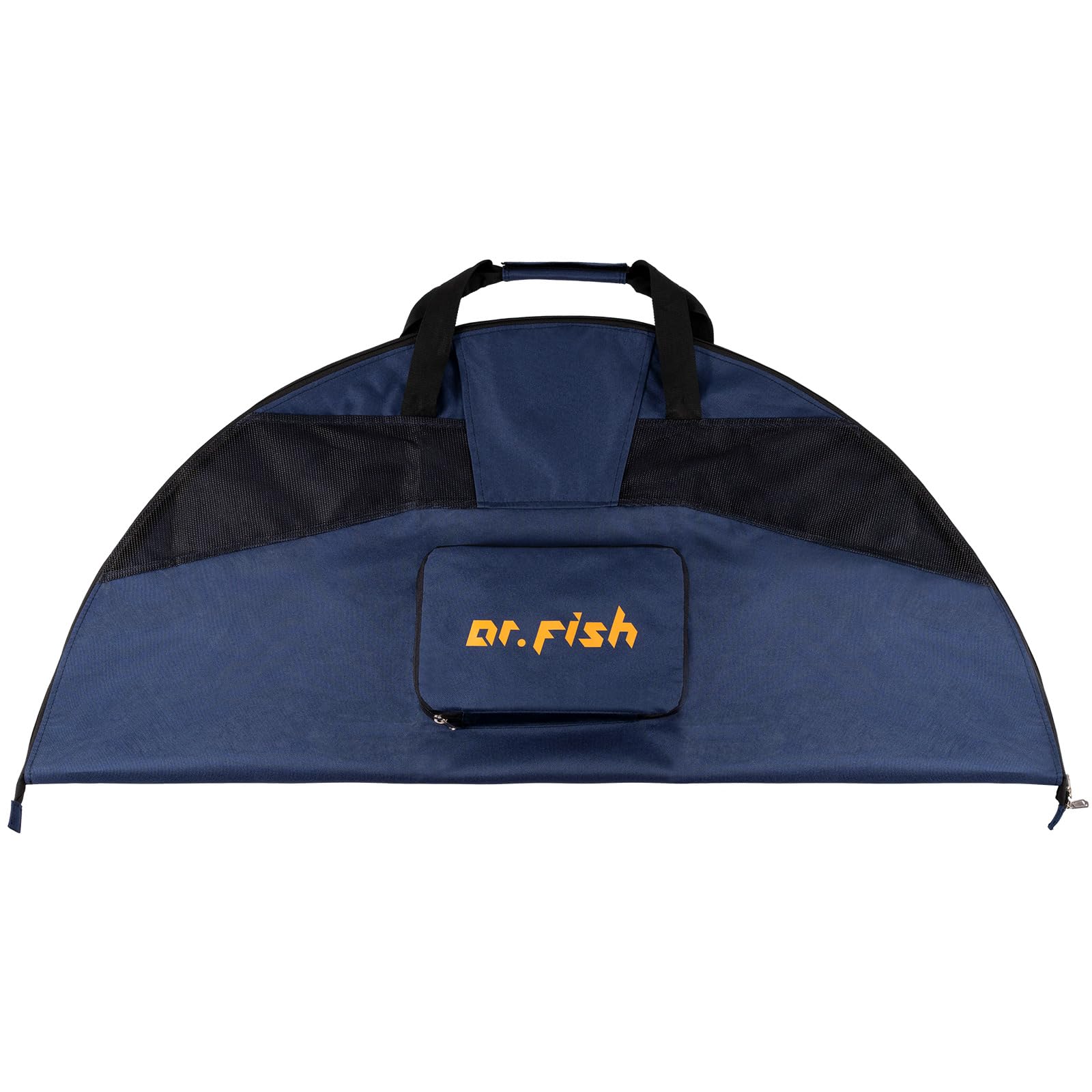 Dr.Fish Fishing Taco Wader Bag, Packable Fishing Bag Waterproof Oxford Cloth with PVC Mesh, Changing Pad & Wading