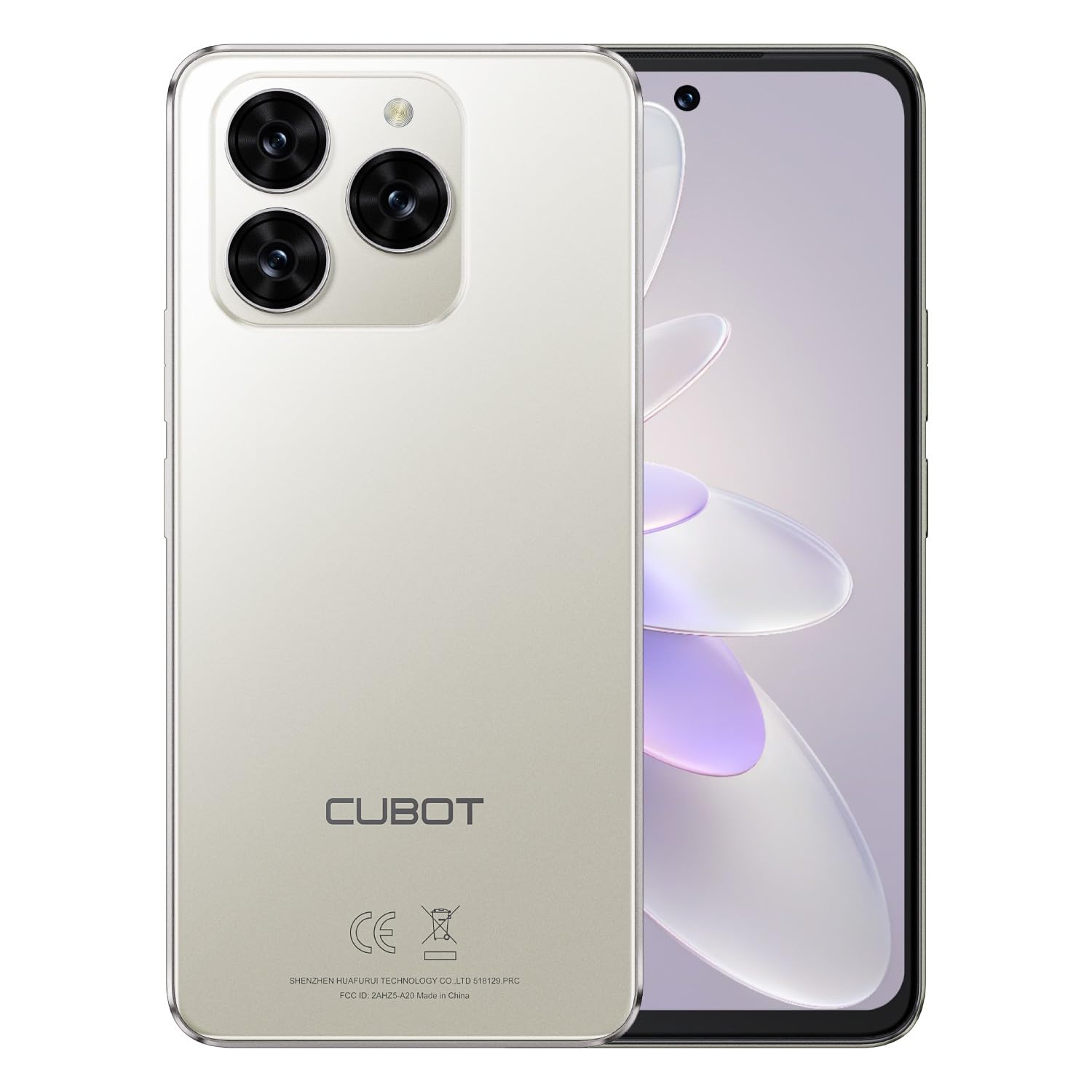 Note 60 - Smartfon 4G 7.2" HD+ 120Hz, 16GB RAM (6GB+10GB Rozs.), 128GB ROM, Aparat 48MP, Bateria 7000mAh, Android 15, Unisoc T615, Tytanowy Szary