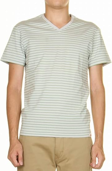 Amazon Levi S V Neck Tee Shirts リーバイス ジーンズ T Shirt Vネック ボーダー Tシャツ 924 Tシャツ カットソー 通販