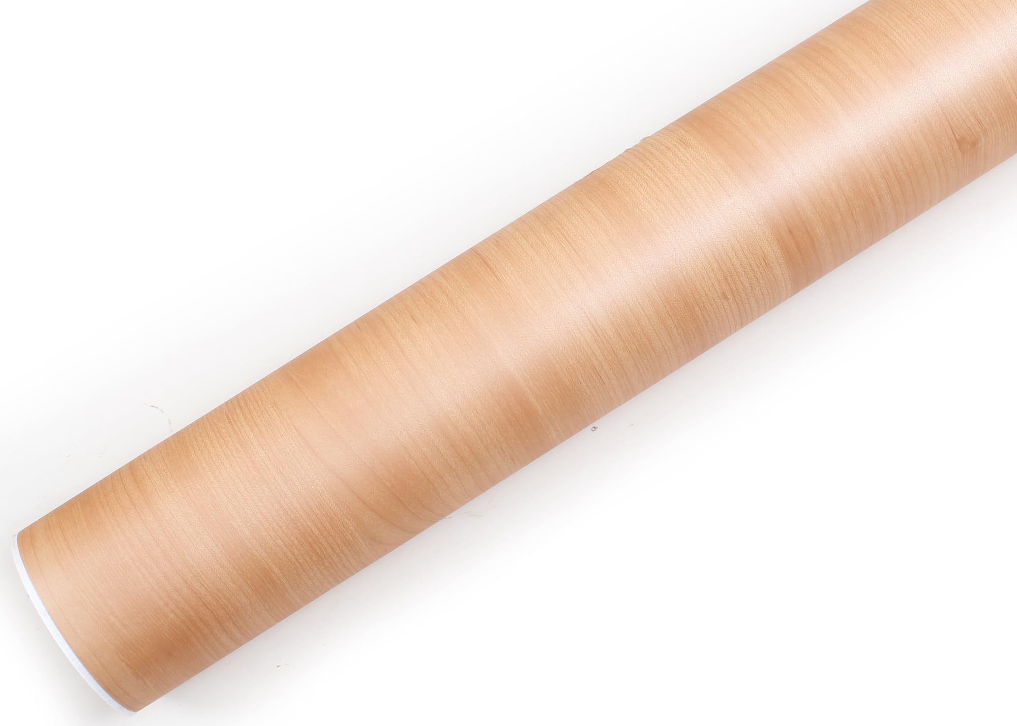 ROSEROSA Papel pintado autoadhesivo de madera de PVC para despegar y pegar, revestimiento de estante superior de arce, (WD326: 2.00 pies x 6.56 pies)