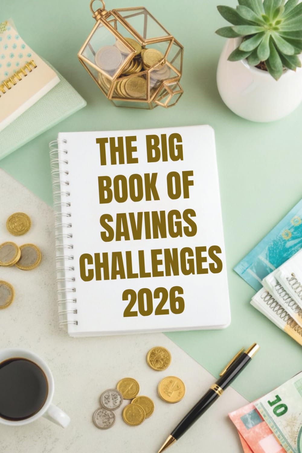 The Big Book of Savings Challenges 2026: The Ultimate Budget Planner: 100 Envelope Challenge, 52 Week Saver, Cash Stuffing Games & Monthly Trackers to Reach Your Financial Goals