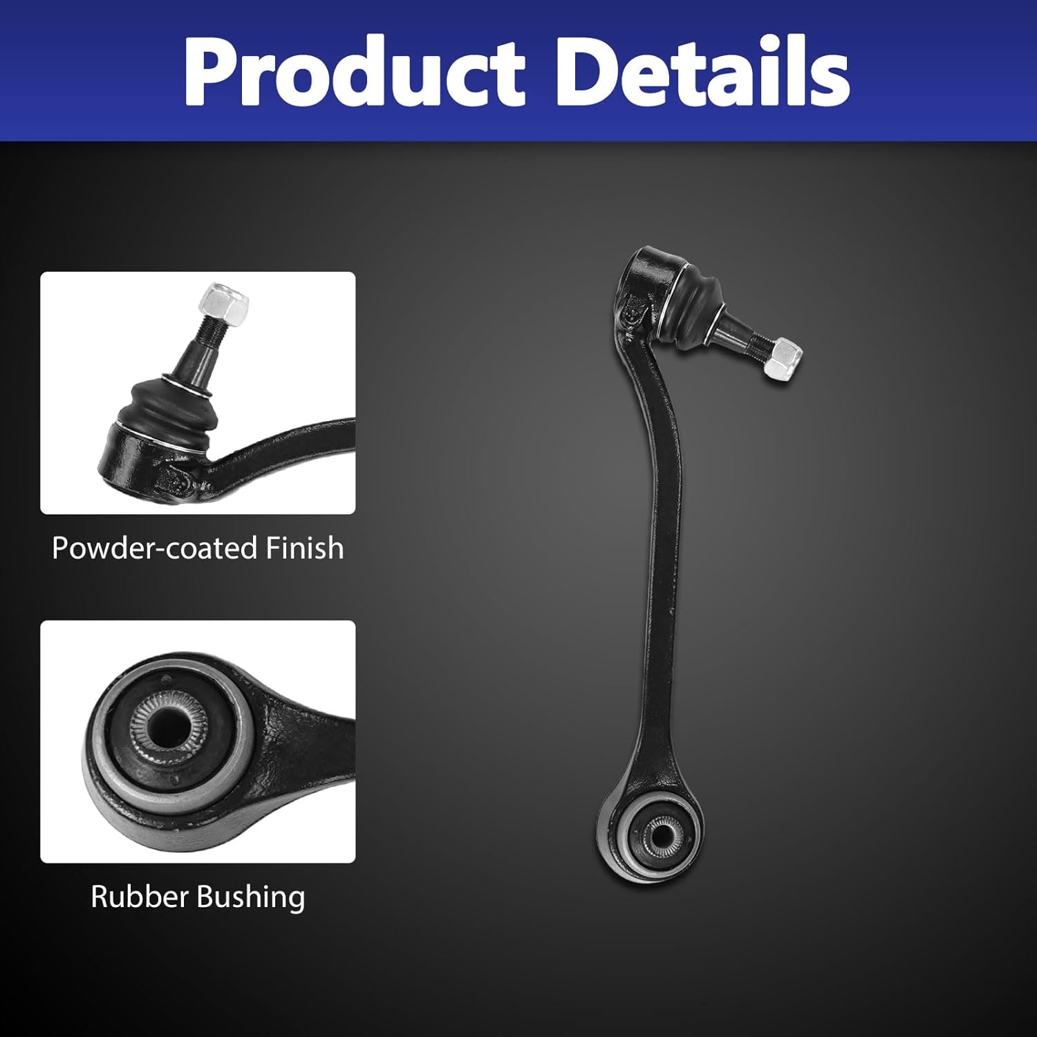 Control Arm, 12PCS Front Lower Ball Joints Stabilizer Link Tie Rod Assembly Suspension Kit Compatible With BMW X3 E83 2004-2007