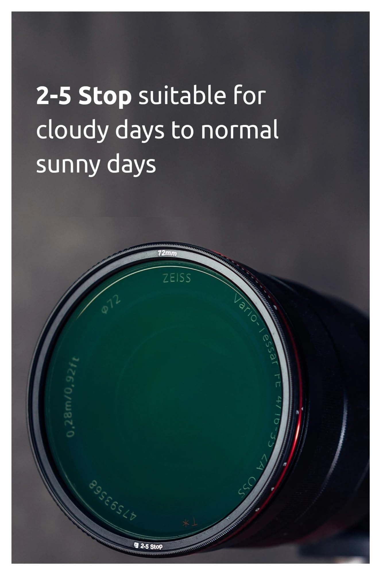 Compatible avec Le Filtre d'objectif ND Variable Freewell 82 mm.
