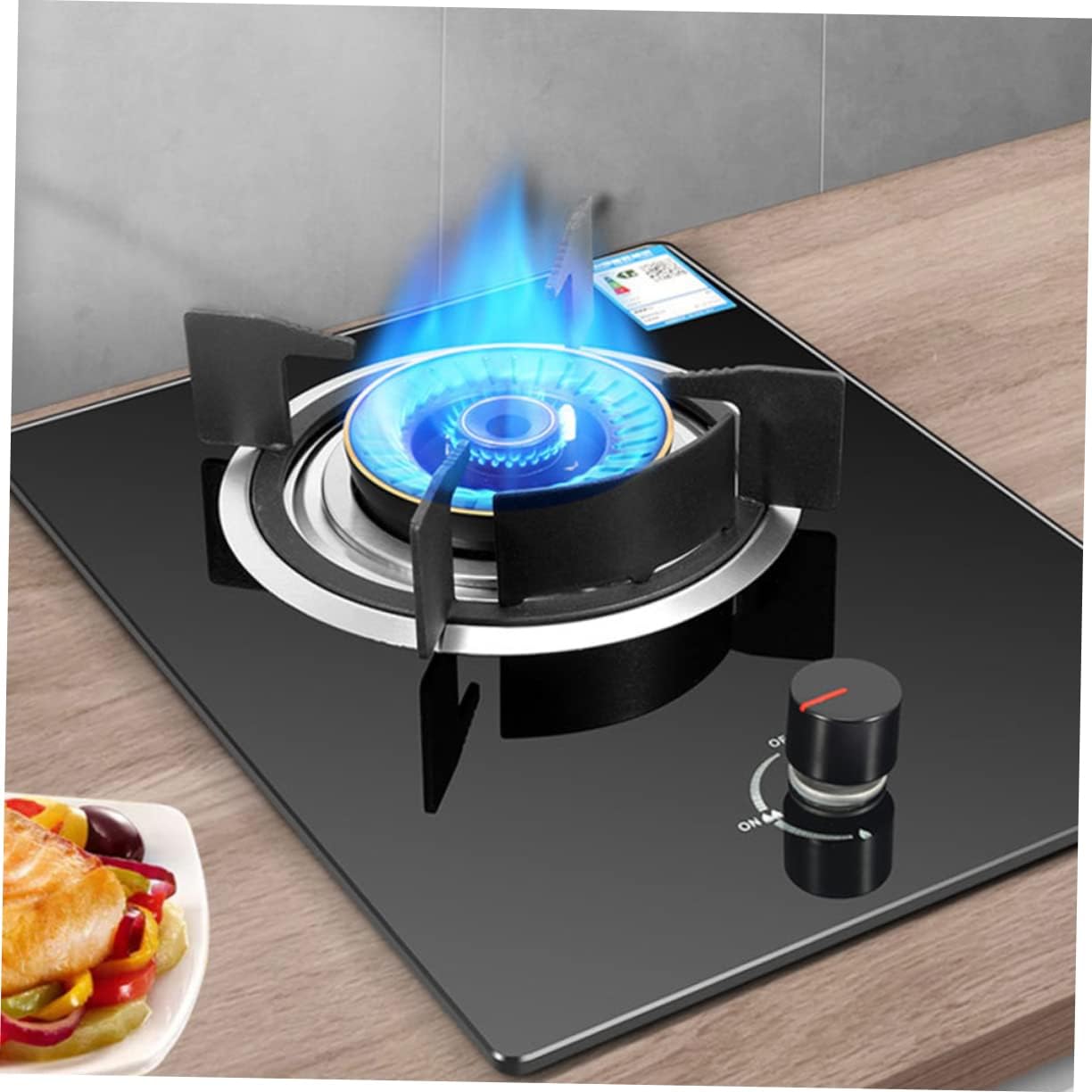 SOLUSTRE Kitchen Cooktop Gas Stove Rack Slip Cast Iron Bracket Oven Shelf for Top Stove Parts