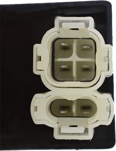 Miniatura 6 de munirater Negro 6 Pin CDI Box Reemplazo para GY6 50cc 150cc 250cc Gas Scooters