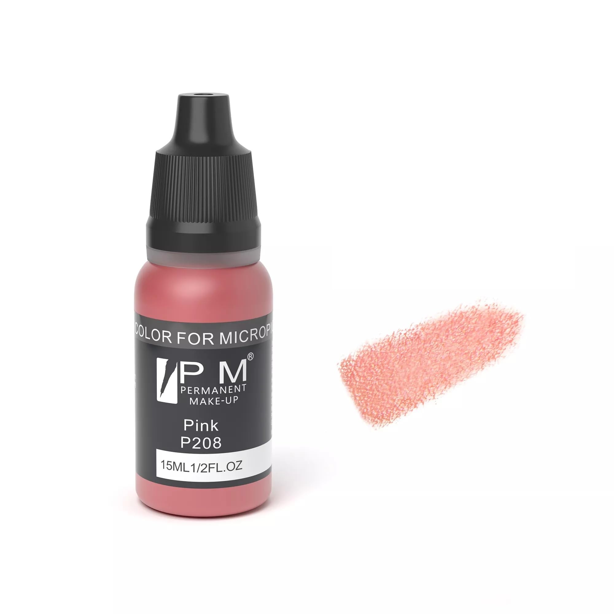 BELLE GAGA PM Permanent Makeup Cosmetic Color Micro Pigment ™ Lips Permanent Makeup Pigment - Micro Pigment Cosmetic Colour Tattoo Ink Microblading Pigment (P208 Pink)
