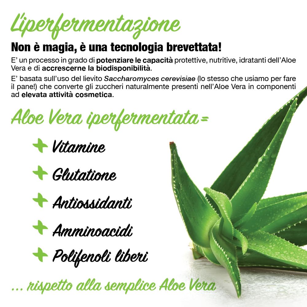 MONTENATURA® Aloe iperActive DEO | Antiodorante Deodorante spray con 100% Aloe Vera iperfermentato | 100 ml