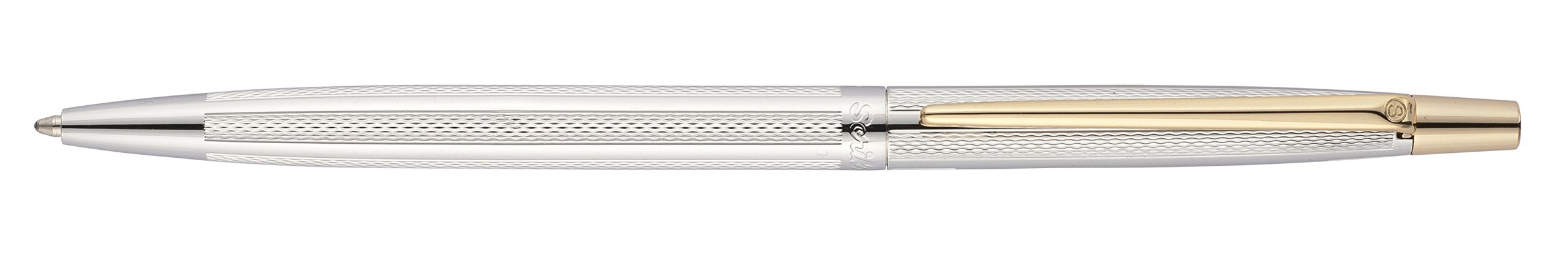 Scrikss Elegance Venus 711W długopis złoty chrom