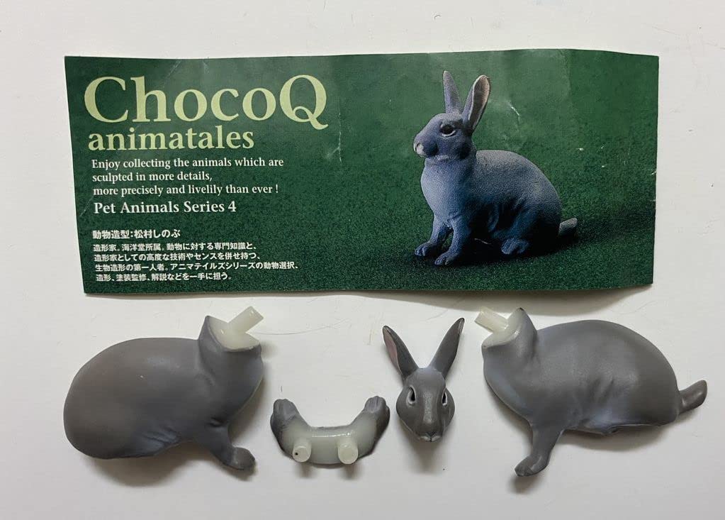 Amazon.co.jp: Choco Q Animatales Pet Animals Vol. 4 113 Rex Gray